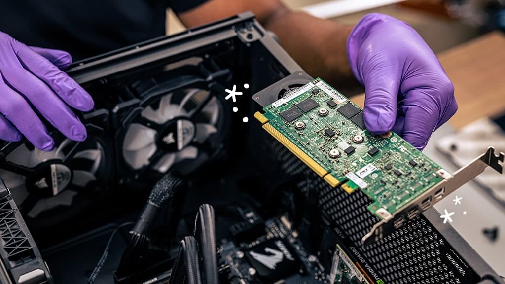 Am I suppose to connect my monitor to the mother board or video card